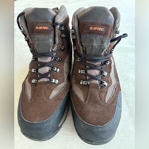 Hi-Tec Dark Brown and Black Men's Boots